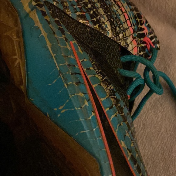 Nike LeBron James XII 12 23 Chromosomes DNA customs hightop mens sz 12 rare - Picture 11 of 12